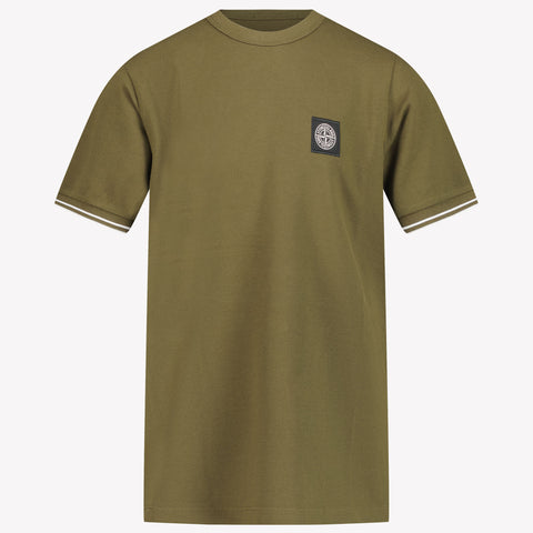 Stone Island Enfant Garçons T-shirt Armée