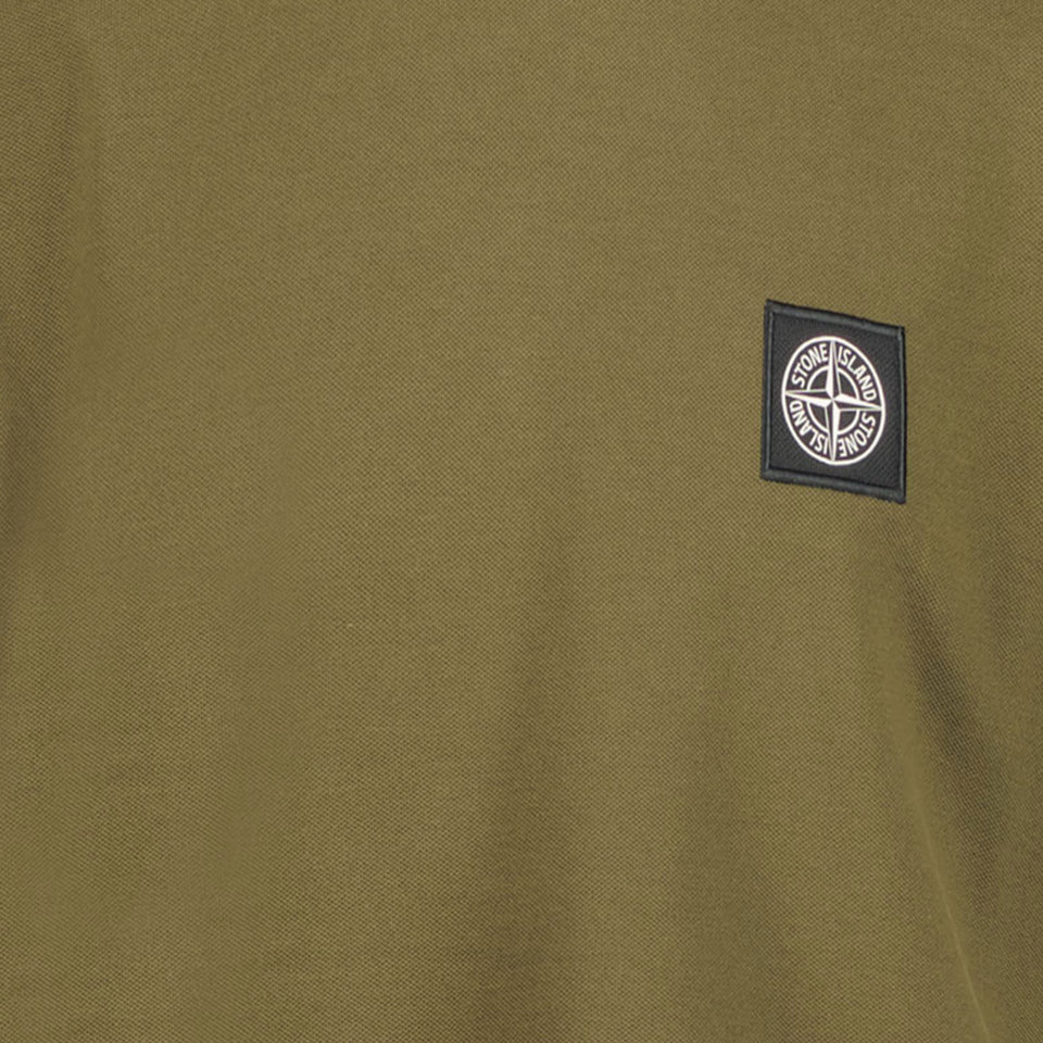 Stone Island Enfant Garçons T-shirt Armée