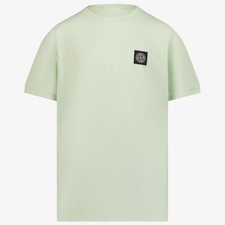 Stone Island Enfant Garçons T-shirt en citron vert