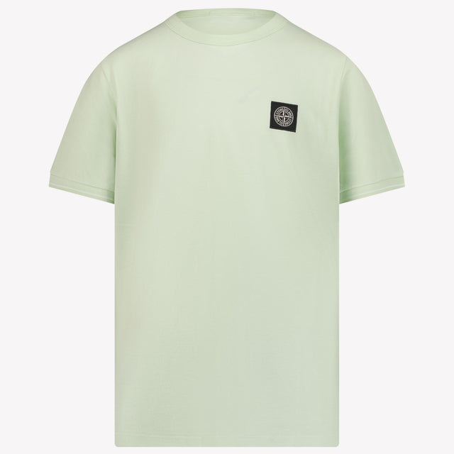 Stone Island Enfant Garçons T-shirt en citron vert