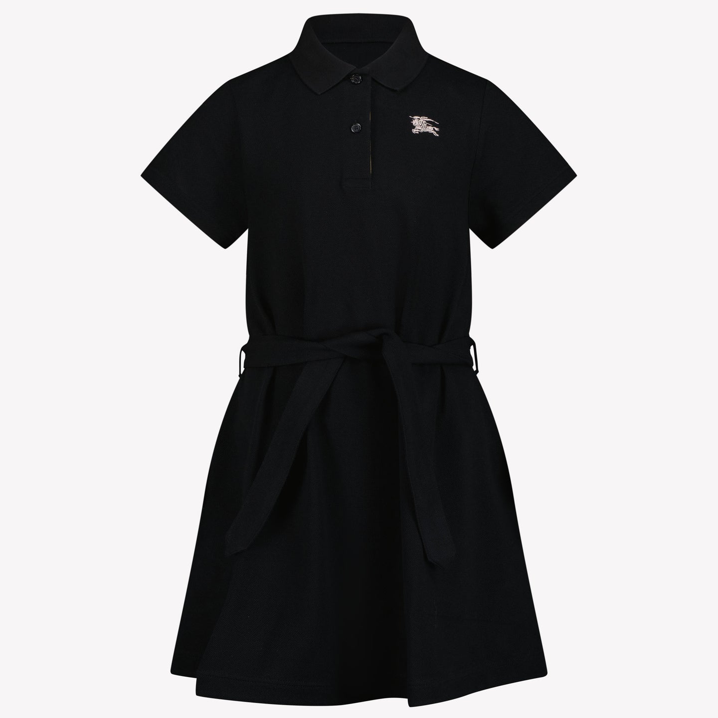 Burberry Astrid Polo Kinder Filles Robe Noir