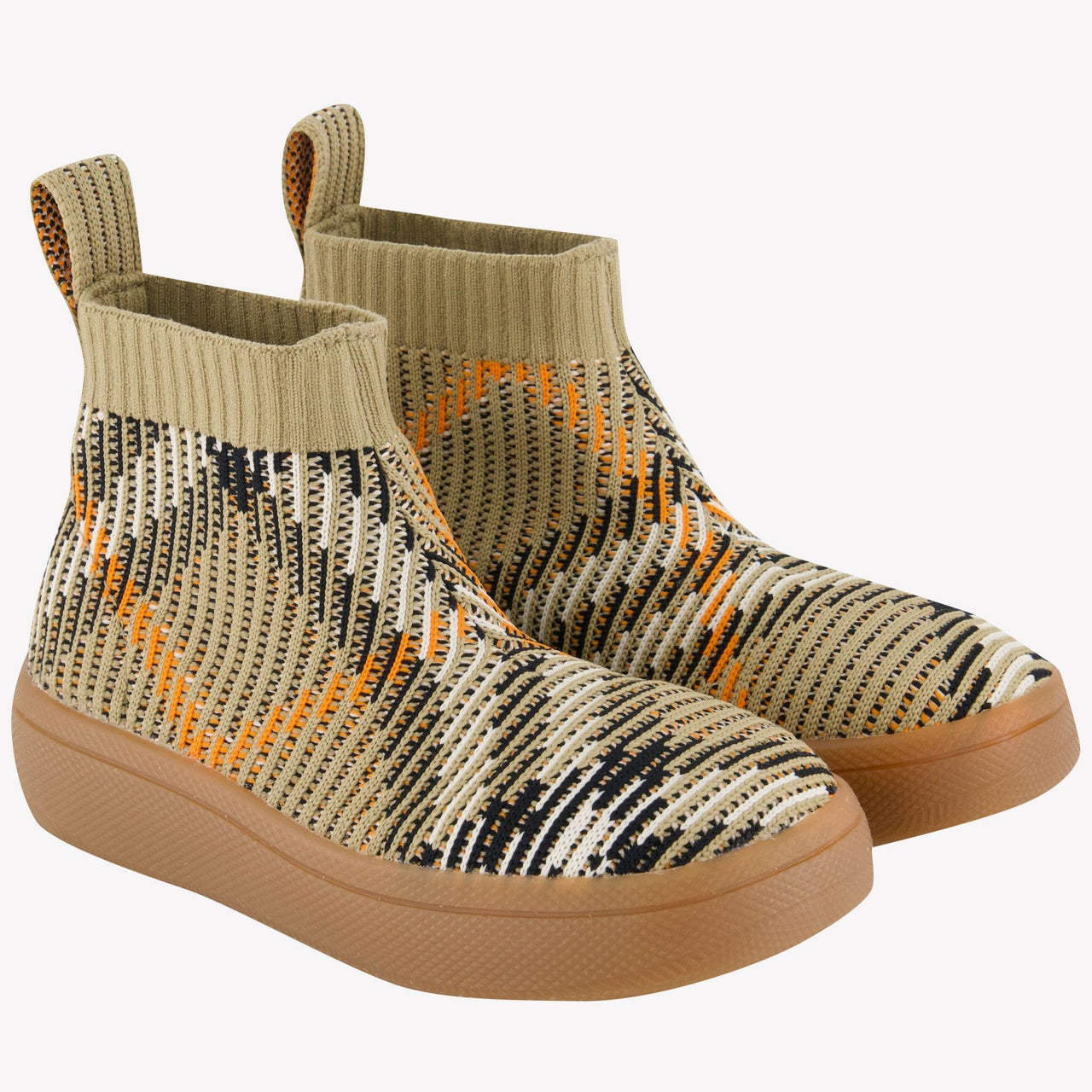 Burberry Moseley Unisexe Baskets Beige