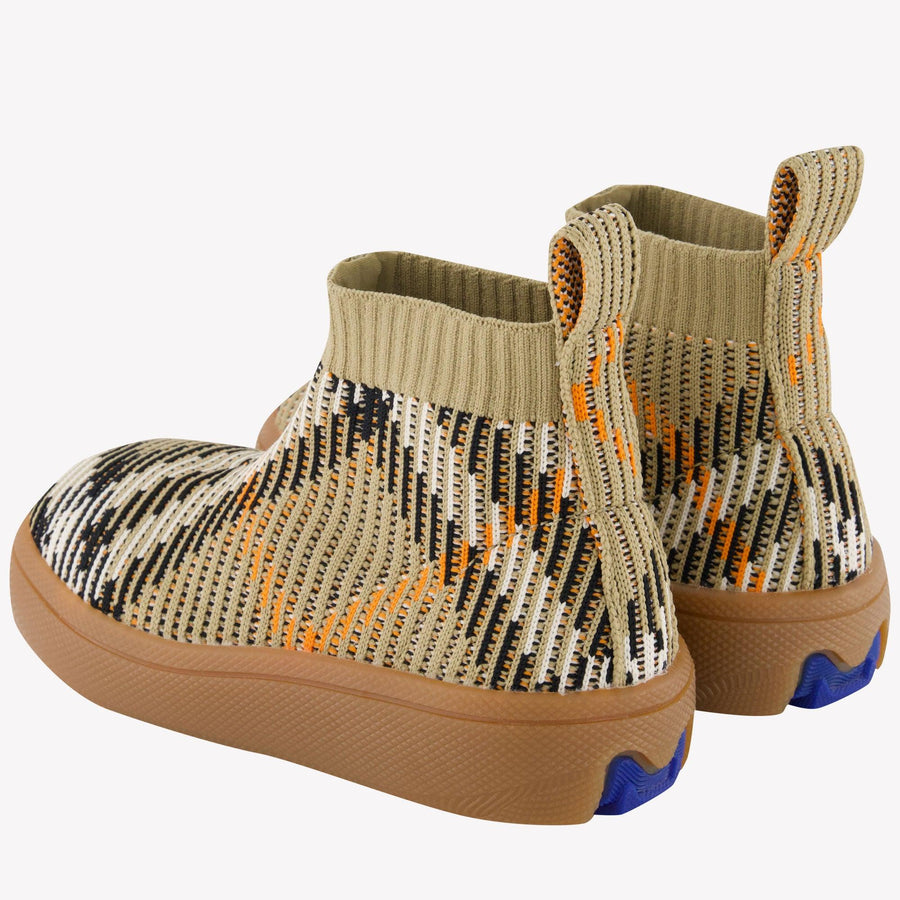Burberry Moseley Unisexe Baskets Beige