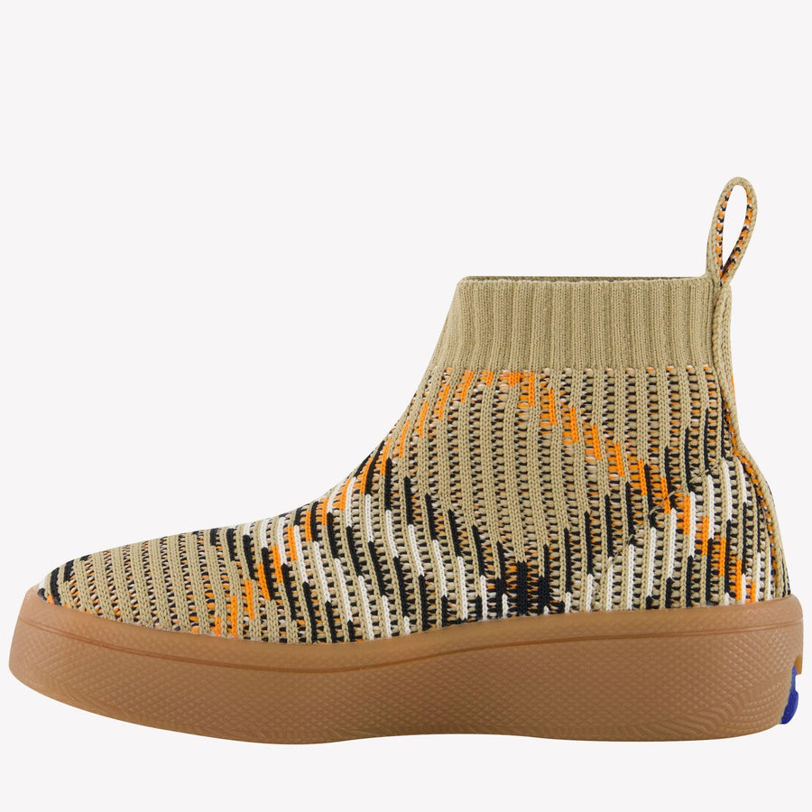 Burberry Moseley Unisexe Baskets Beige