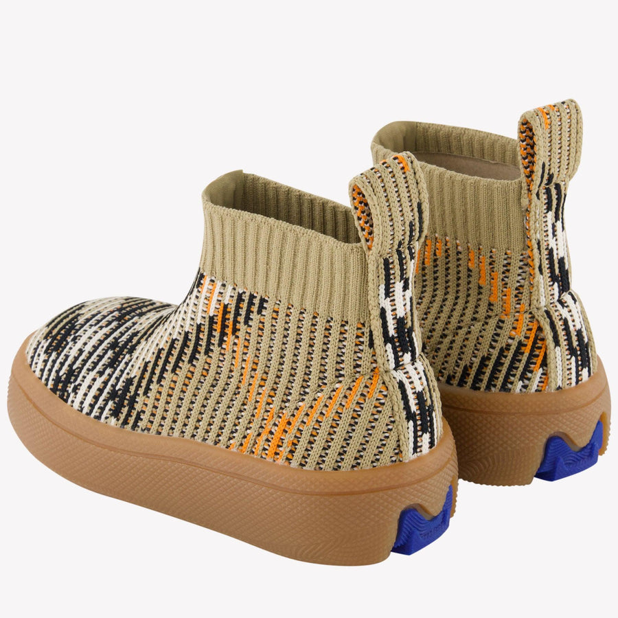 Burberry Moseley Unisexe Baskets Beige