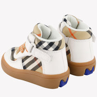 Burberry Sheldon Unisexe Baskets Beige