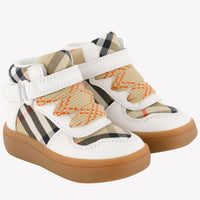 Burberry Sheldon Unisexe Baskets Beige