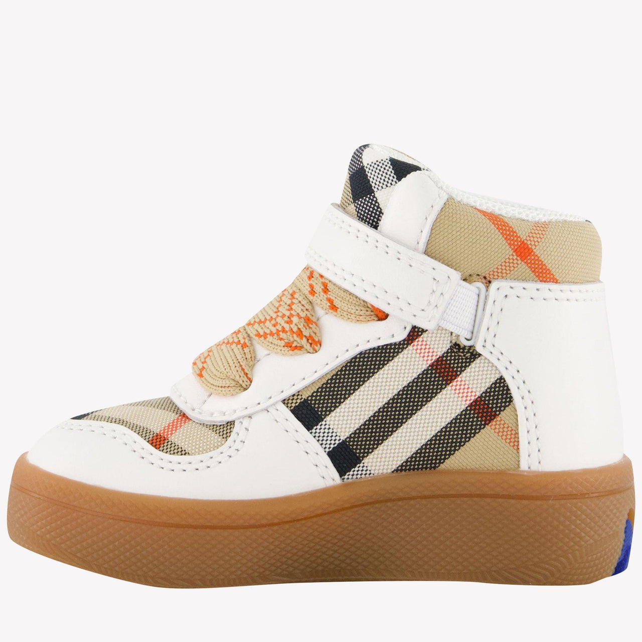 Burberry Sheldon Unisexe Baskets Beige