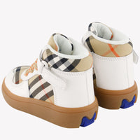 Burberry Sheldon Unisexe Baskets Beige