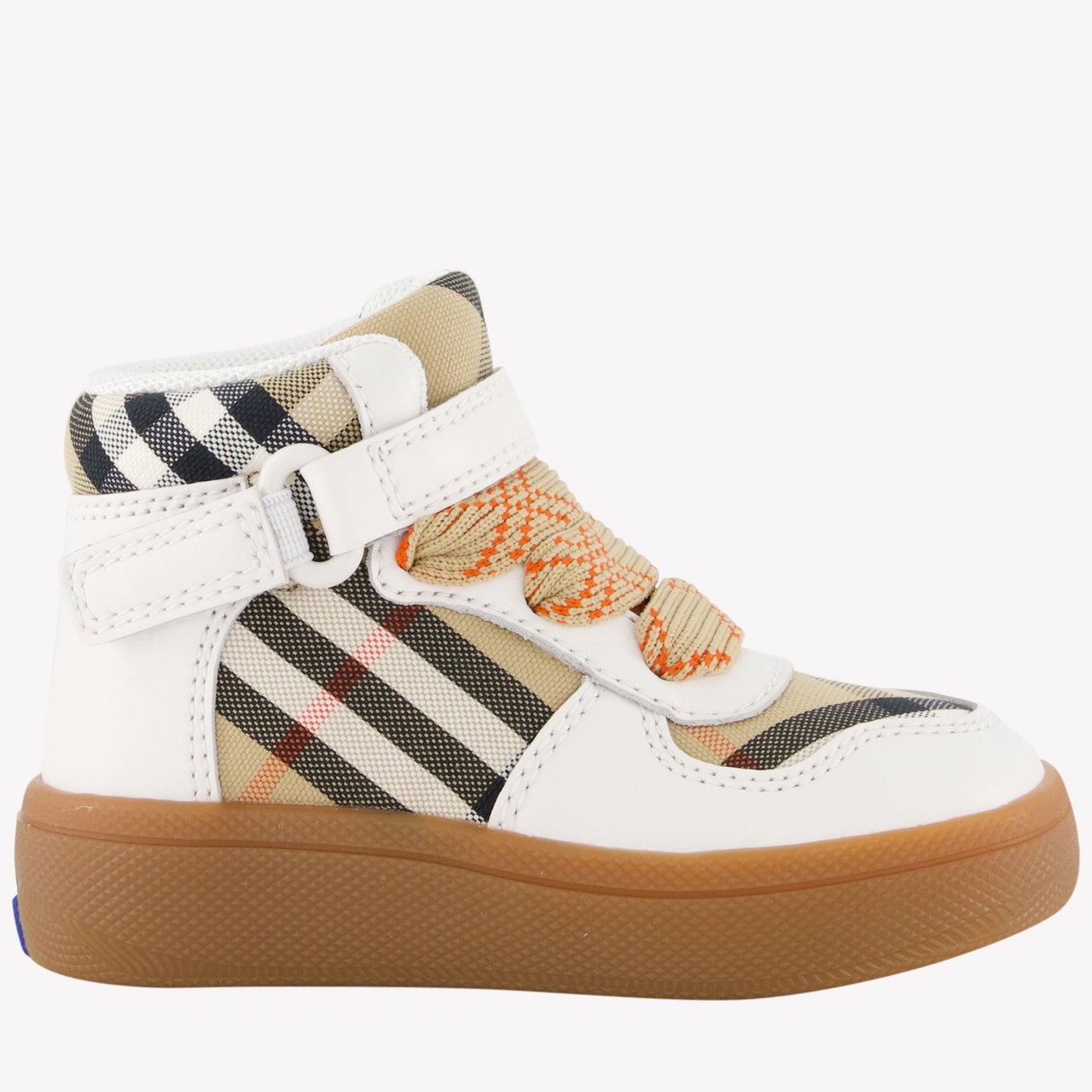 Burberry Sheldon Unisexe Baskets Beige