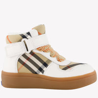 Burberry Sheldon Unisexe Baskets Beige