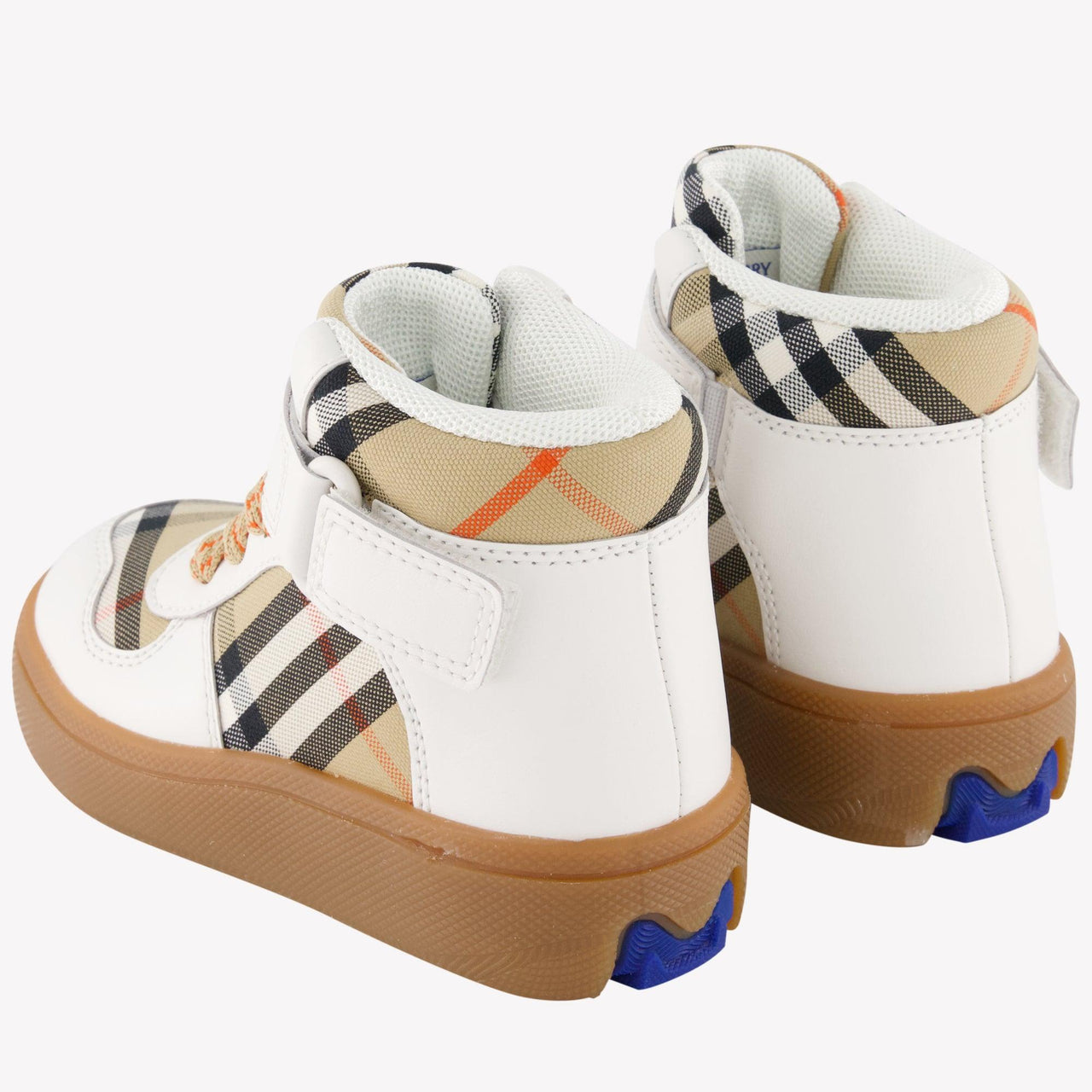 Burberry Sheldon Unisexe Baskets Beige