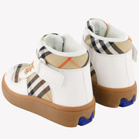 Burberry Sheldon Unisexe Baskets Beige