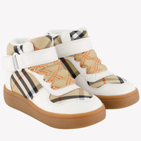 Burberry Sheldon Unisexe Baskets Beige