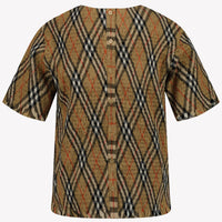 Burberry Enfants de Madeline Filles T-shirt Beige