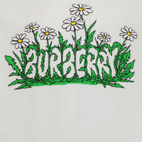 Burberry Cèdre Daisy Kinder Unisexe T-shirt Blanc