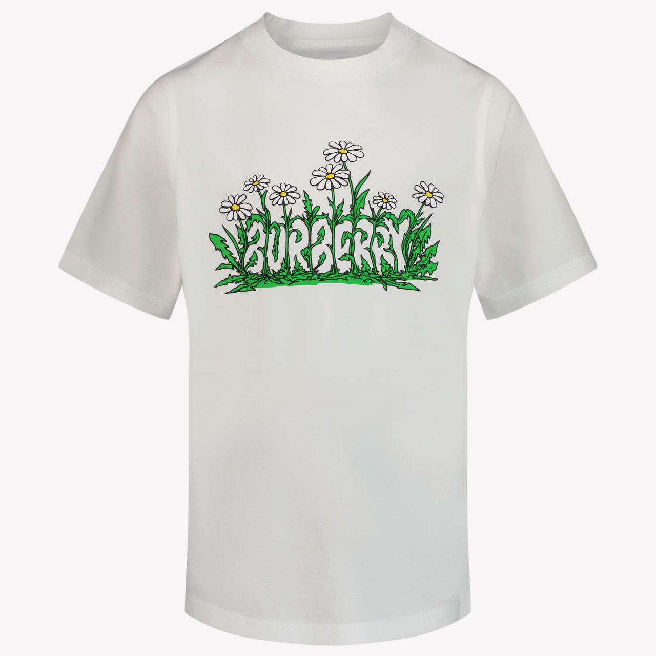 Burberry Cèdre Daisy Kinder Unisexe T-shirt Blanc
