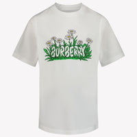 Burberry Cèdre Daisy Kinder Unisexe T-shirt Blanc