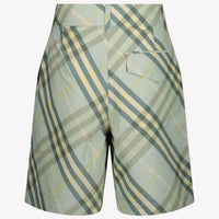 Burberry Oscar Kinder Garçons Short dans Menthe