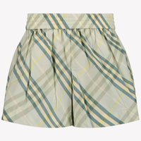 Burberry Marcy Children Filles Short dans Menthe