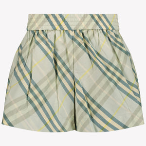 Burberry Marcy Children Filles Short dans Menthe