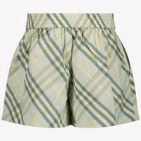 Burberry Marcy Children Filles Short dans Menthe