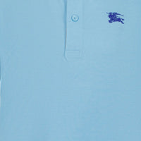 Burberry Enfants Johane Garçons Polo Bleu Clair