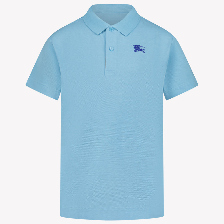 Burberry Enfants Johane Garçons Polo Bleu Clair