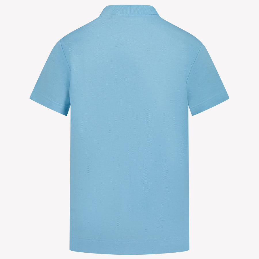 Burberry Enfants Johane Garçons Polo Bleu Clair