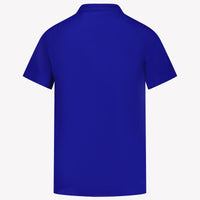 Burberry Johane Kids Boys Polo Cobalt Blue
