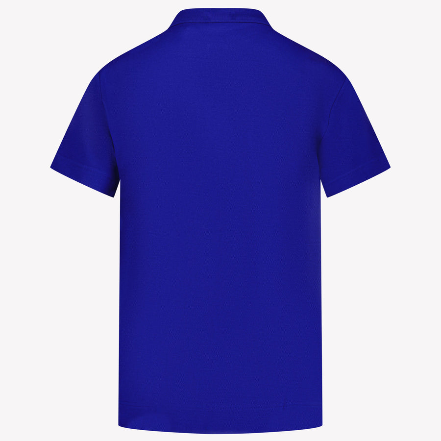 Burberry Johane Kids Boys Polo Cobalt Blue