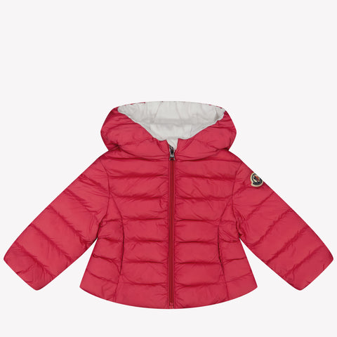 Moncler Ige Baby Mädchen Jacke Fuchsia