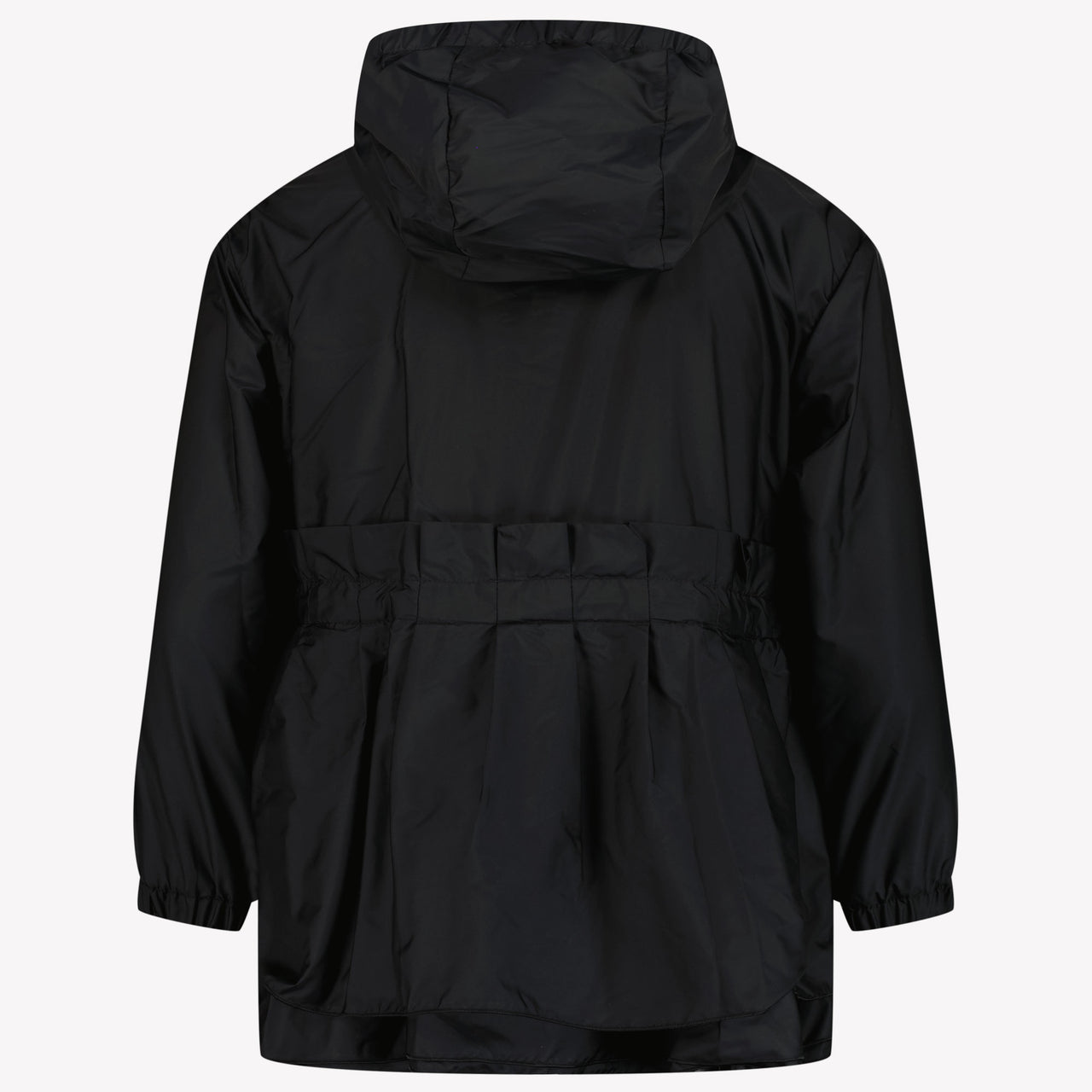 Moncler Waschen Mädchen Sommerjacke Schwarz