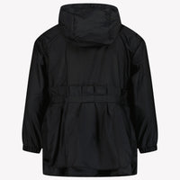 Moncler Waschen Mädchen Sommerjacke Schwarz