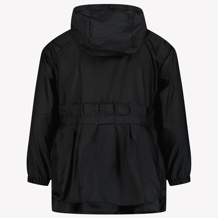 Moncler Waschen Mädchen Sommerjacke Schwarz