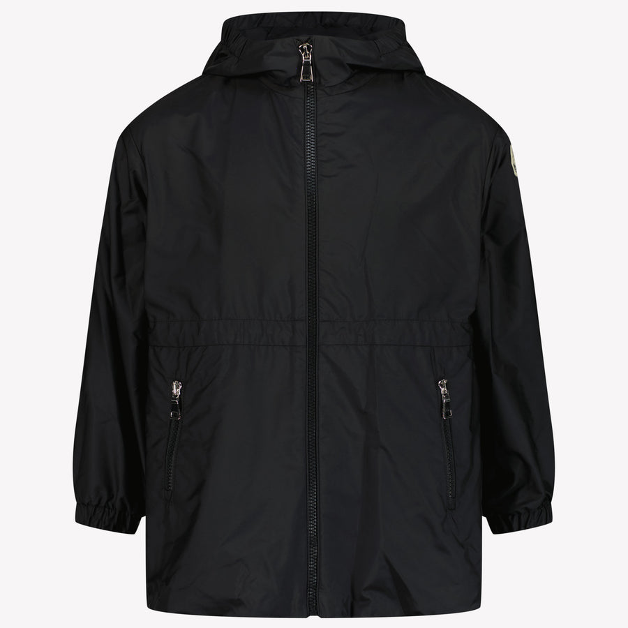 Moncler Waschen Mädchen Sommerjacke Schwarz
