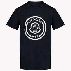 Moncler Enfant Garçons T-shirt Navy