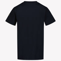 Moncler Enfant Garçons T-shirt Navy