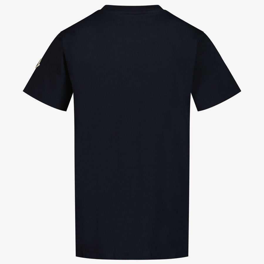 Moncler Enfant Garçons T-shirt Navy