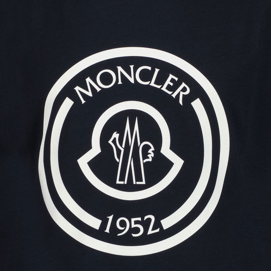 Moncler Enfant Garçons T-shirt Navy