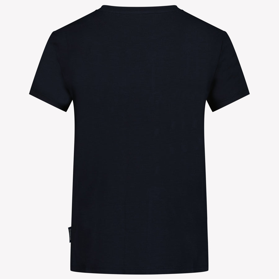 Moncler Enfant Filles T-shirt Navy