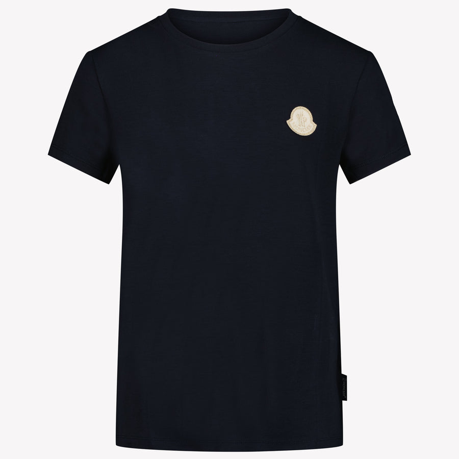Moncler Enfant Filles T-shirt Navy