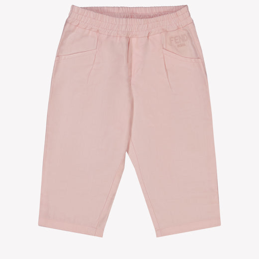 Fendi Bambino Ragazze Pantaloni Rosa Chiaro