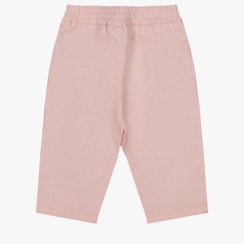 Fendi Bebé Chicas Pantalones Rosa claro