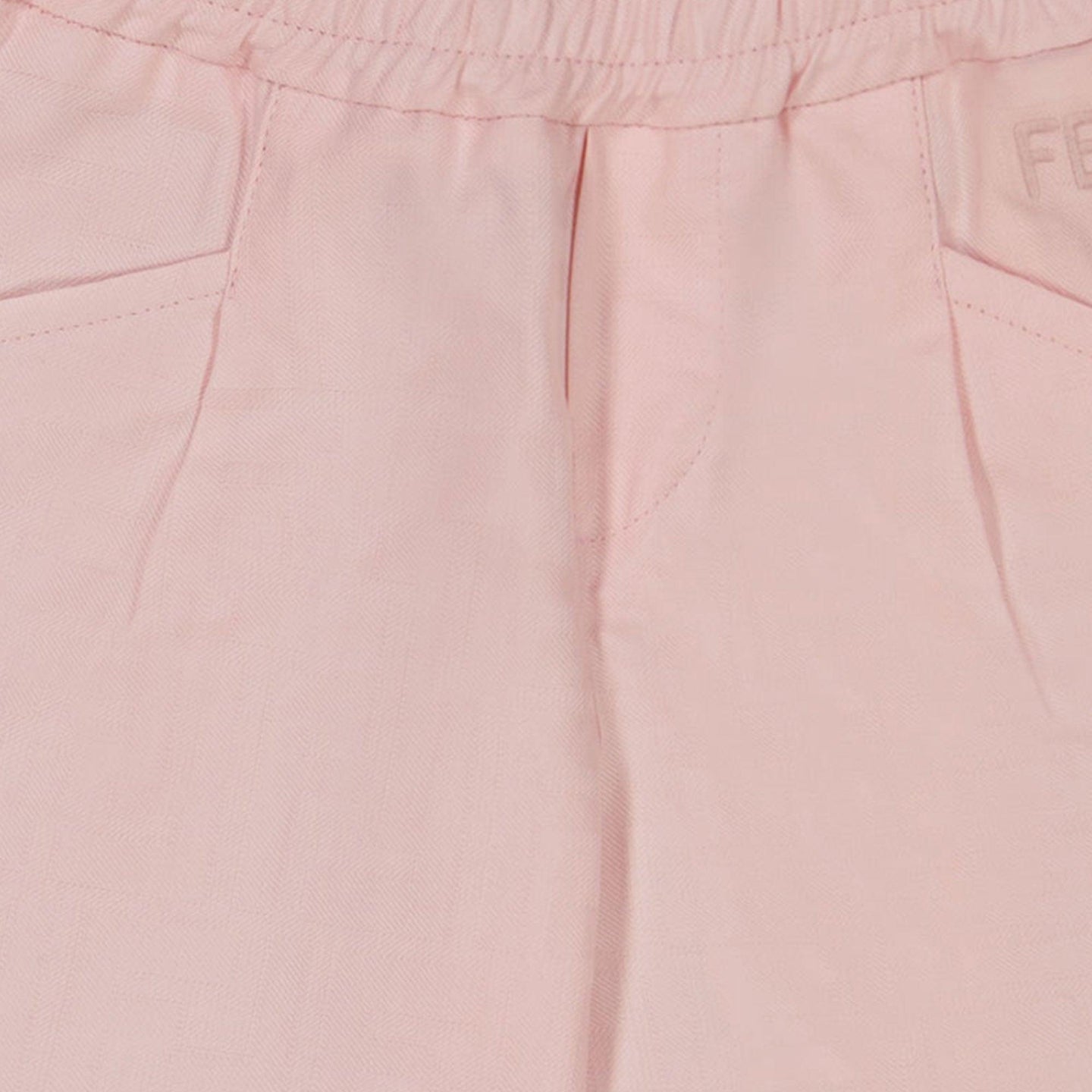 Fendi Bébé Filles Pantalon Rose Léger