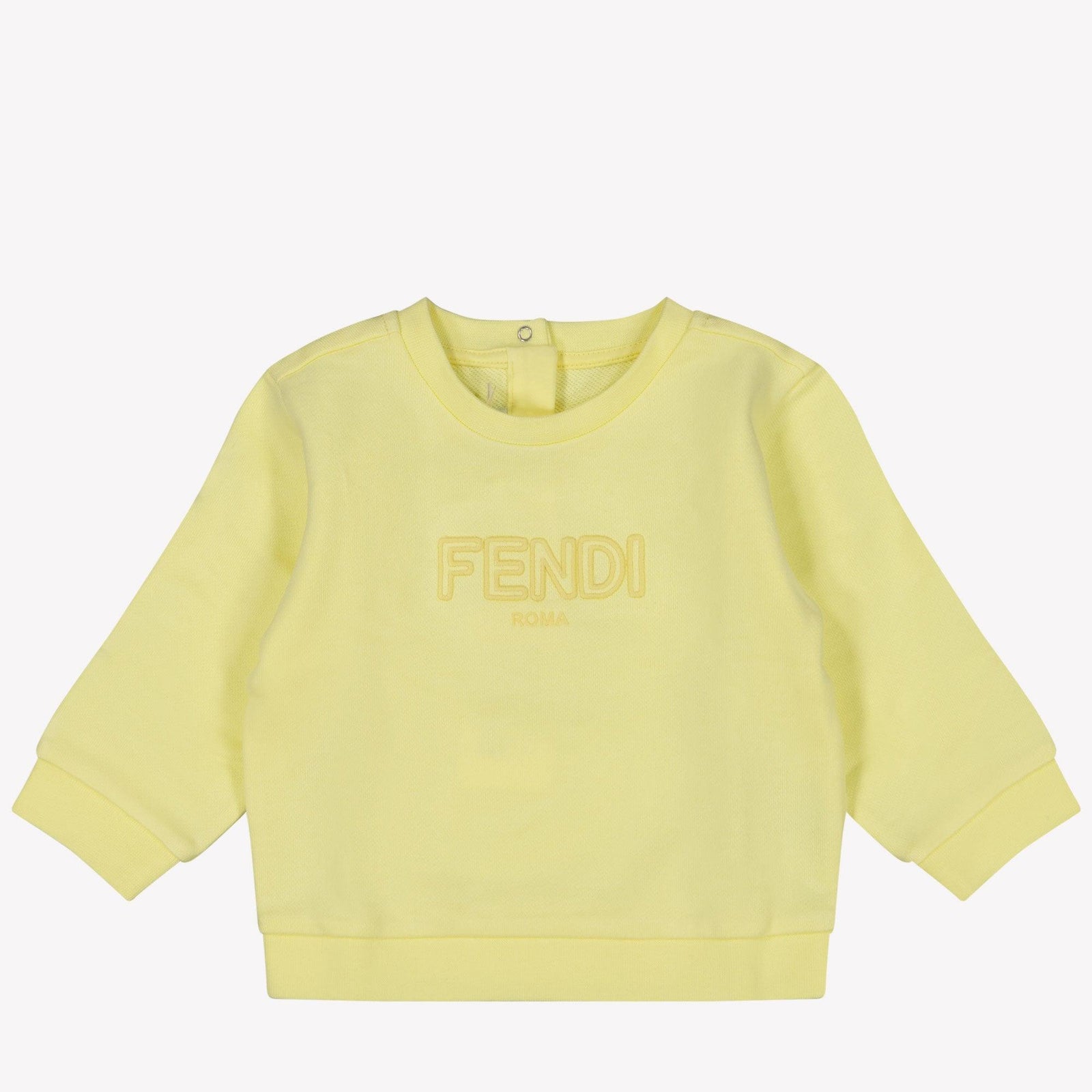 Fendi Baby Unisex Pullover in Gelb