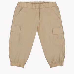 Fendi Bébé Garçons Pantalon Beige Clair