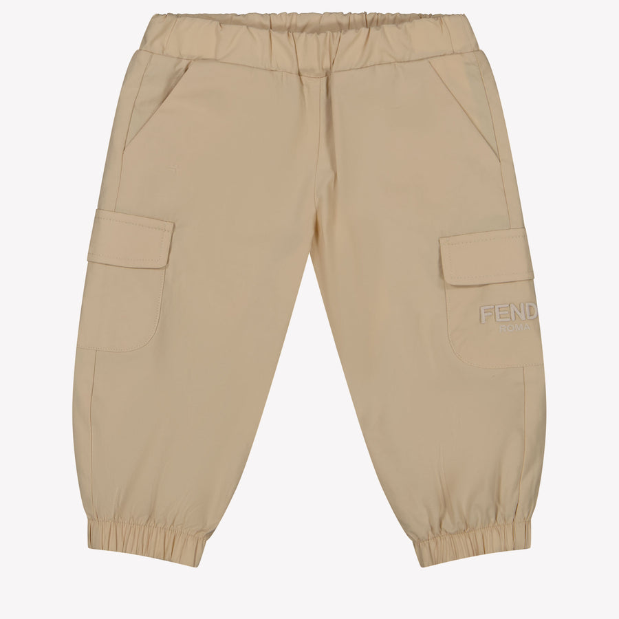 Fendi Bébé Garçons Pantalon Beige Clair
