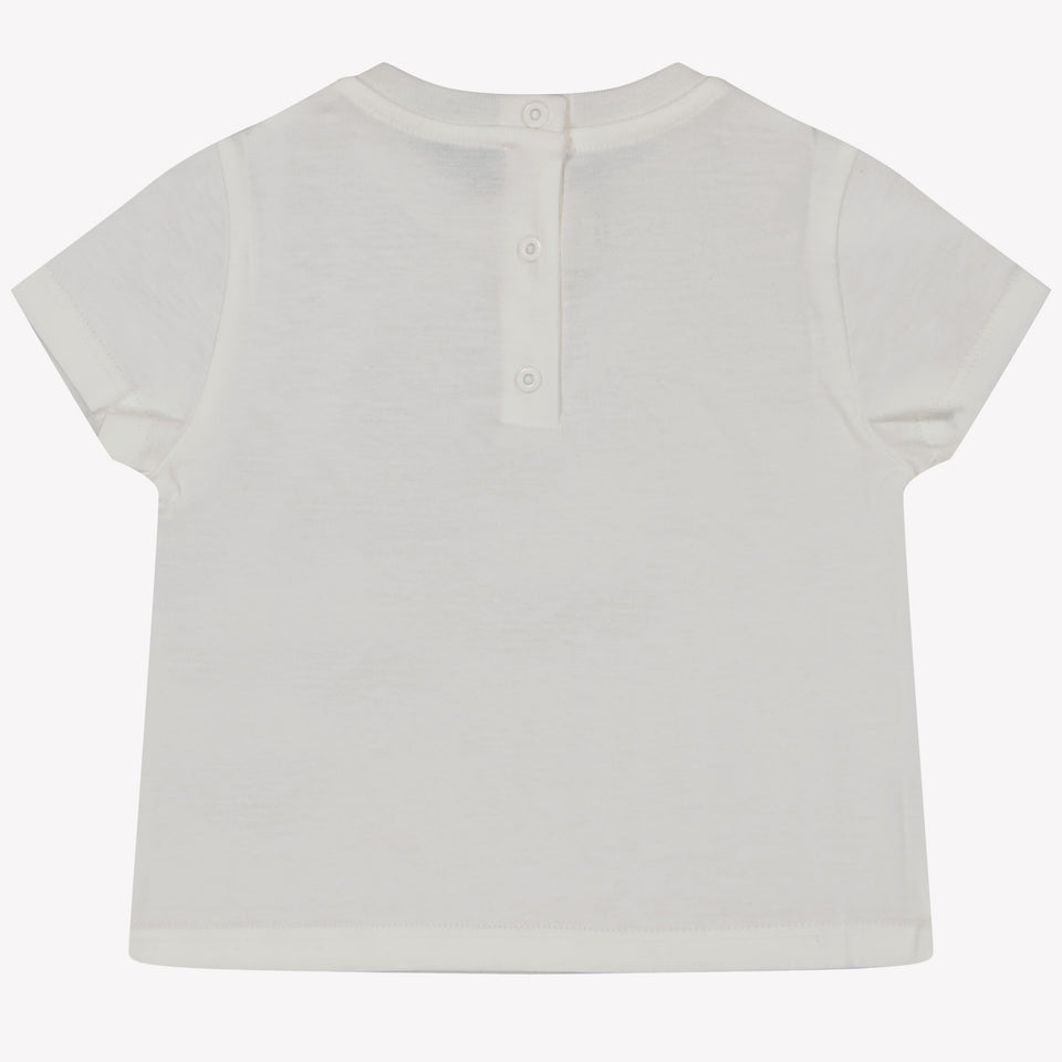 Fendi Bébé Unisexe T-shirt Blanc