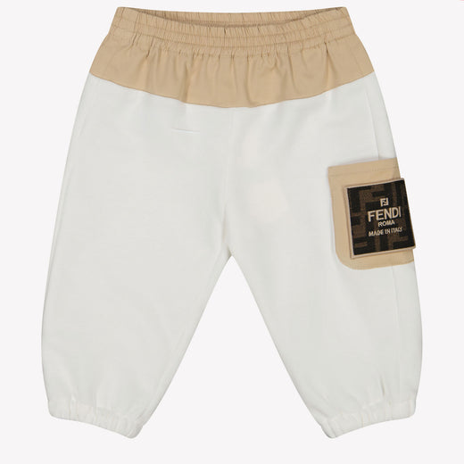 Fendi Bambino Ragazzi Pantaloni Beige